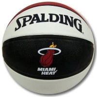 MIAMI HEAT OFFICIAL LOGO INDOOR OUTDOOR SPALDING BASKETBALL MIAMI HEAT OFFICIAL LOGO INDOOR OUTDOOR SPALDING BASKETBALL