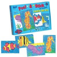 Lauri Toys Peel and Stick by Number Under the Sea Lauri Toys Peel and Stick by Number Under the Sea