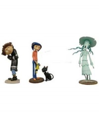 Coraline 3 inch PVC Figures - 3 pack Coraline 3 inch PVC Figures - 3 pack