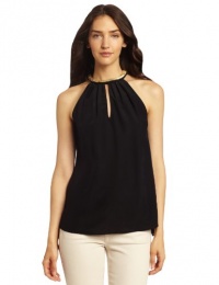 Rebecca Taylor Women's Sequin Halter, Black, 2 Rebecca Taylor Women's Sequin Halter, Black, 2