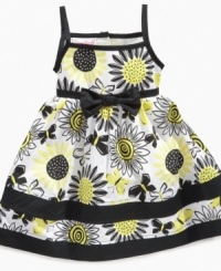 In bloom. Her beauty will shine through in this eye-catching sundress from Nannette. In bloom. Her beauty will shine through in this eye-catching sundress from Nannette.