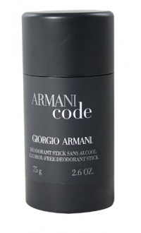 Armani Code by Giorgio Armani For Men. Alcohol Free Deodorant Stick 2.6-Ounces