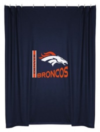 NFL Denver Broncos Shower Curtain NFL Denver Broncos Shower Curtain