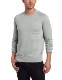 Ben Sherman Men's Crew Neck Sweater With Chest Pocket Ben Sherman Men's Crew Neck Sweater With Chest Pocket