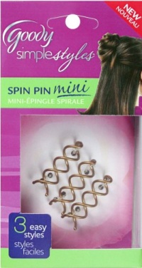 Goody Simple Styles Mini Spin Pins (assorted colors) Goody Simple Styles Mini Spin Pins (assorted colors)
