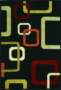 Dalyn Rugs Carlisle CR3534 8-Feet 2-Inch by 10-Feet Area Rug, Black Dalyn Rugs Carlisle CR3534 8-Feet 2-Inch by 10-Feet Area Rug, Black