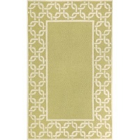 Liora Manne Spello Chain Border Sage Outdoor Rug 8'3 x 11'6 Liora Manne Spello Chain Border Sage Outdoor Rug 8'3 x 11'6