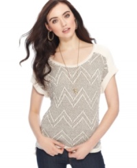 DKNY Jeans' super-soft sweater features a slightly slouchy fit and stylish touches, like ribbed shoulders and an asymmetrical hemline that's longer at the back. (Clearance) DKNY Jeans' super-soft sweater features a slightly slouchy fit and stylish touches, like ribbed shoulders and an asymmetrical hemline that's longer at the back. (Clearance)
