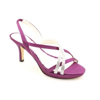 Caparros Yara Womens Size 6 Purple Open Toe Textile Dress Sandals Shoes Caparros Yara Womens Size 6 Purple Open Toe Textile Dress Sandals Shoes