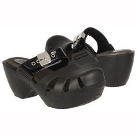 Dr. Scholl's Women's Dance Mule, Black Croc Patent, 6 M Dr. Scholl's Women's Dance Mule, Black Croc Patent, 6 M