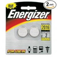 Energizer 2016 3V Lithium Button Cell Battery Retail Pack - 2-Pack Energizer 2016 3V Lithium Button Cell Battery Retail Pack - 2-Pack