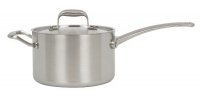 American Kitchen Tri-Ply 3-Quart Covered Saucepan American Kitchen Tri-Ply 3-Quart Covered Saucepan