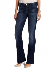 7 For All Mankind Women's Mid Rise Bootcut Jean, Aggressive Siren, 30