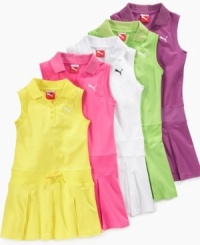 Get active! Skirt by into sporty style with this polo dress from Puma. Get active! Skirt by into sporty style with this polo dress from Puma.