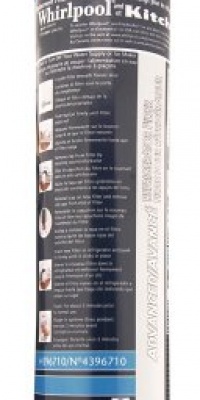 Whirlpool 4396710 KitchenAid PUR Push Button Cyst-Reducing, Side-by-Side Refrigerator Water Filter, 1-Pack Whirlpool 4396710 KitchenAid PUR Push Button Cyst-Reducing, Side-by-Side Refrigerator Water Filter, 1-Pack