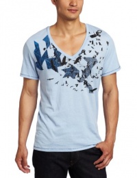 Kenneth Cole Men's Birds Flock Graphic T-Shirt Kenneth Cole Men's Birds Flock Graphic T-Shirt