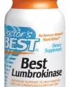 Doctor's Best Lumbrokinase -- 20 mg - 60 Capsules