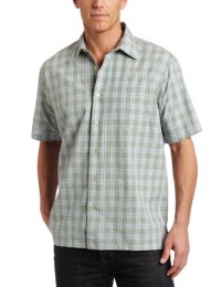 Van Heusen Men's Short Sleeve Pucker Shirt