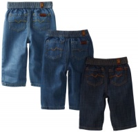 7 For All Mankind Unisex-Baby Newborn Baby's 1st Year Jeans, 3 Pack , Assorted Sizes 7 For All Mankind Unisex-Baby Newborn Baby's 1st Year Jeans, 3 Pack , Assorted Sizes