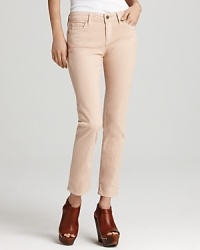 Skinny Vince jeans in a neutral hue are the perfect substitute for ubiquitous blue denim, while the cropped silhouette readies your wardrobe for springtime. Skinny Vince jeans in a neutral hue are the perfect substitute for ubiquitous blue denim, while the cropped silhouette readies your wardrobe for springtime.