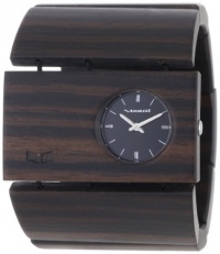 Vestal Women's RSW004 Rosewood Burnt Ebony Wood Bangle Watch Vestal Women's RSW004 Rosewood Burnt Ebony Wood Bangle Watch