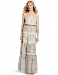Twelfth St. by Cynthia Vincent Women's Tiered Lace Maxi Dress, Etch, Petite Twelfth St. by Cynthia Vincent Women's Tiered Lace Maxi Dress, Etch, Petite