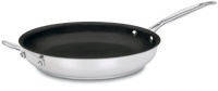 Cuisinart 722-30HNS Chef's Classic Nonstick Stainless 12-Inch Open Skillet with Helper Handle Cuisinart 722-30HNS Chef's Classic Nonstick Stainless 12-Inch Open Skillet with Helper Handle