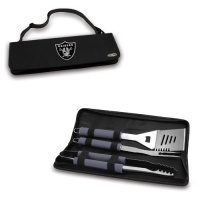 NFL Metro Digital Print BBQ Tote in Black NFL Team: Oakland Raiders - Black NFL Metro Digital Print BBQ Tote in Black NFL Team: Oakland Raiders - Black