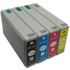 676XL Four Color Set - Compatible for Epson (Black) T676XL120, (Cyan) T676XL220, (Magenta) T676XL320, (Yellow) T676XL420