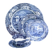 Spode Blue Italian 5-Piece Place Setting Spode Blue Italian 5-Piece Place Setting