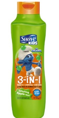 Suave Kids 3 In1 Shampoo, Conditioner & Body Wash, Splashing Apple Toss, 22.5Ounce Bottle (Pack of 6) Suave Kids 3 In1 Shampoo, Conditioner & Body Wash, Splashing Apple Toss, 22.5Ounce Bottle (Pack of 6)