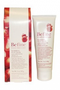 Befine Warming Clay Mask with Cardamom, Arnica And Pomegranate, 5 Ounce