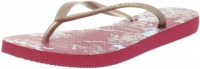 Havaianas Women's Slim Fashion Flip Flop,Chili Red,37/38 BR/7-8 M US Havaianas Women's Slim Fashion Flip Flop,Chili Red,37/38 BR/7-8 M US