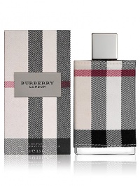 This new fragrance embodies the elegant yet modern spirit of Burberry London. Epitomizes the cosmopolitan London lifestyle with independence and relaxed confidence. This multifaceted scent with a sparkling top and a sensual dry down is the perfect accessory for the modern woman. 