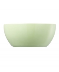 Present everything from risotto to fresh fruit with the bright, easygoing style of Rosenthal's Sunny Day serving bowl. Fresh green accents in dishwasher-safe porcelain help your favorite recipes shine. Present everything from risotto to fresh fruit with the bright, easygoing style of Rosenthal's Sunny Day serving bowl. Fresh green accents in dishwasher-safe porcelain help your favorite recipes shine.