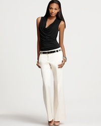 Gabardine Pippa trousers offer a chic staple you can take from the office to after five with ease. Gabardine Pippa trousers offer a chic staple you can take from the office to after five with ease.