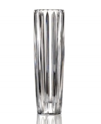 Inspired by the notched bezels of a luxury watchband, this Marquis by Waterford bud vase defies time with upright cuts and a clean silhouette in radiant crystal. Inspired by the notched bezels of a luxury watchband, this Marquis by Waterford bud vase defies time with upright cuts and a clean silhouette in radiant crystal.