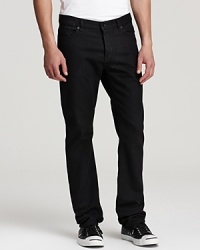 Whether you're on stage and shredding a new guitar solo or just rocking out at home, this pair of Brixton jeans gives you a tried-and-true authentic look. Whether you're on stage and shredding a new guitar solo or just rocking out at home, this pair of Brixton jeans gives you a tried-and-true authentic look.