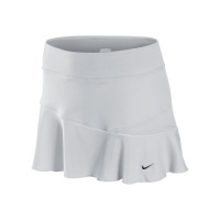 Nike Baseline Flirty 13 White Women's Tennis Skirt S Nike Baseline Flirty 13 White Women's Tennis Skirt S