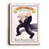 San Francisco Cafe (Customizable) 25x34 Limited-Edition Artistic Planked Wood Sign San Francisco Cafe (Customizable) 25x34 Limited-Edition Artistic Planked Wood Sign