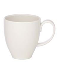 Fresh and understated, this collection features a pure white glaze and elegant modern lines that evoke winter's snow-capped slopes. The perfect clean slate for both formal or everyday settings. Fresh and understated, this collection features a pure white glaze and elegant modern lines that evoke winter's snow-capped slopes. The perfect clean slate for both formal or everyday settings.