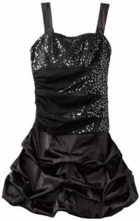 Ruby Rox Kids Girls 7-16 Silver Sequin Pick-Up, Charcoal/Black, 16 Ruby Rox Kids Girls 7-16 Silver Sequin Pick-Up, Charcoal/Black, 16