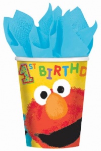 Sesame Street 1st - 9 oz. Paper Cups Party Accessory Sesame Street 1st - 9 oz. Paper Cups Party Accessory