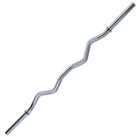 Champion Barbell 47 x 1-Inch Chrome E-Z Curl Bar Champion Barbell 47 x 1-Inch Chrome E-Z Curl Bar