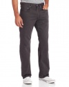 Levi's Men's 559 Relaxed Straight Fit Soft Wash Twill Pant, Graphite, 36x34