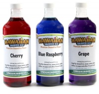 Hawaiian Shaved Ice - 3 Flavor Pack - Shaved Ice / Snow Cone Syrups