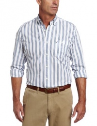 Nautica Men's Long Sleeve Wide Stripe Shirt Nautica Men's Long Sleeve Wide Stripe Shirt