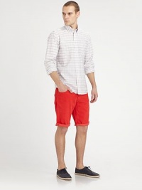 EXCLUSIVELY AT SAKS. Small, subtle check pattern adorns this crisp, cotton oxford, making it a perfect option for your pulled-together, casual look.Button-frontButtoned-down collarChest patch pocketCottonMachine washImported EXCLUSIVELY AT SAKS. Small, subtle check pattern adorns this crisp, cotton oxford, making it a perfect option for your pulled-together, casual look.Button-frontButtoned-down collarChest patch pocketCottonMachine washImported