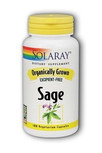 Organic Sage - 100 - VegCap Organic Sage - 100 - VegCap