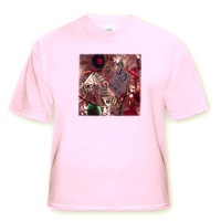 A Joy To The World Ornament Hanging on a Christmas Tree in Mesquite, Nevada - Toddler Light-Pink-T-Shirt (4T)